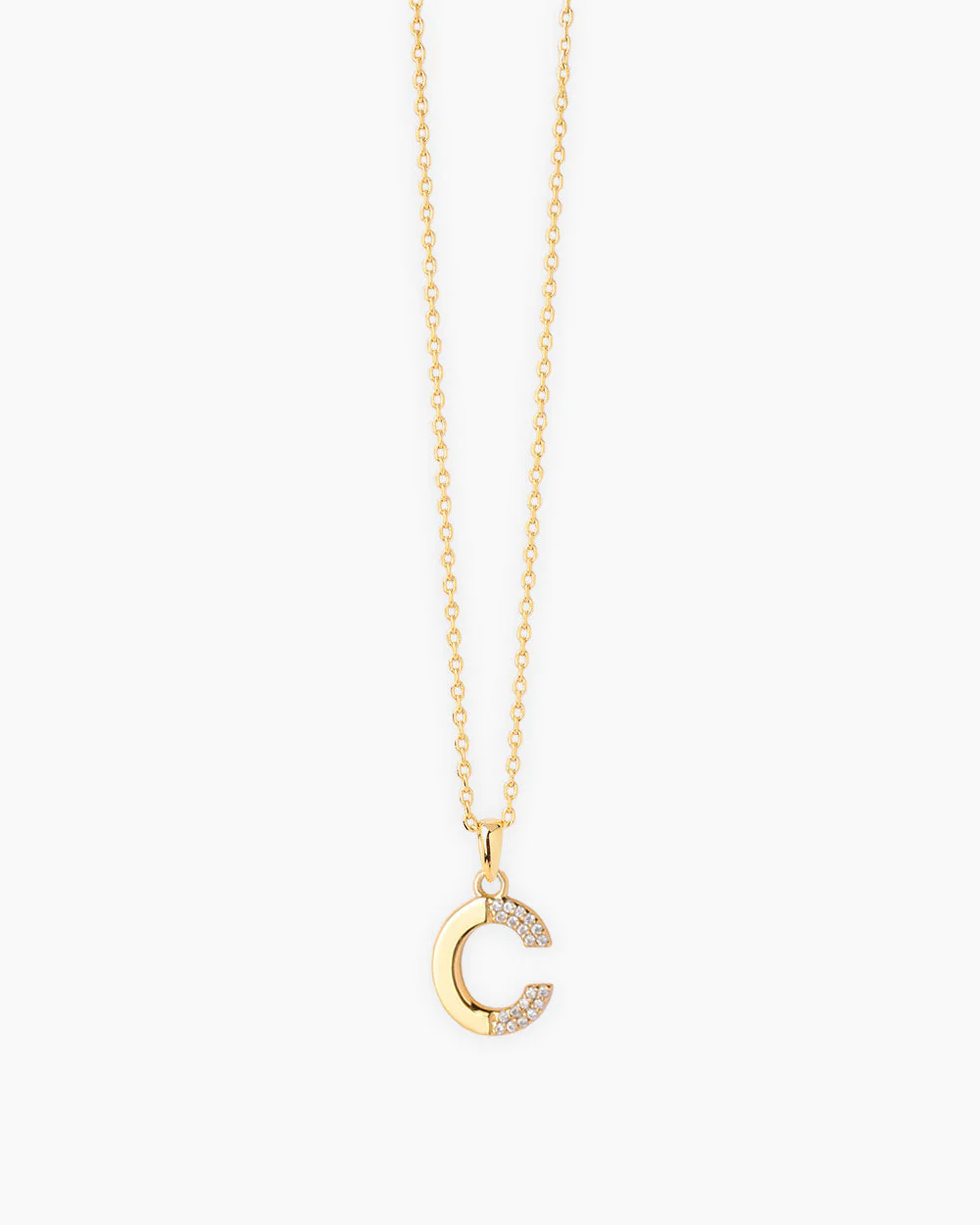 Letter Gold Necklace - Image 8