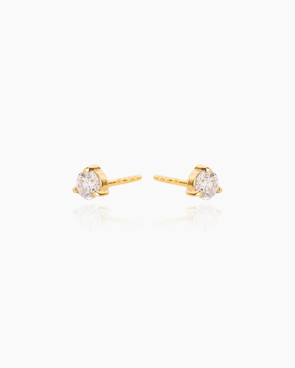 Linda Lab Grown Diamond Gold Studs