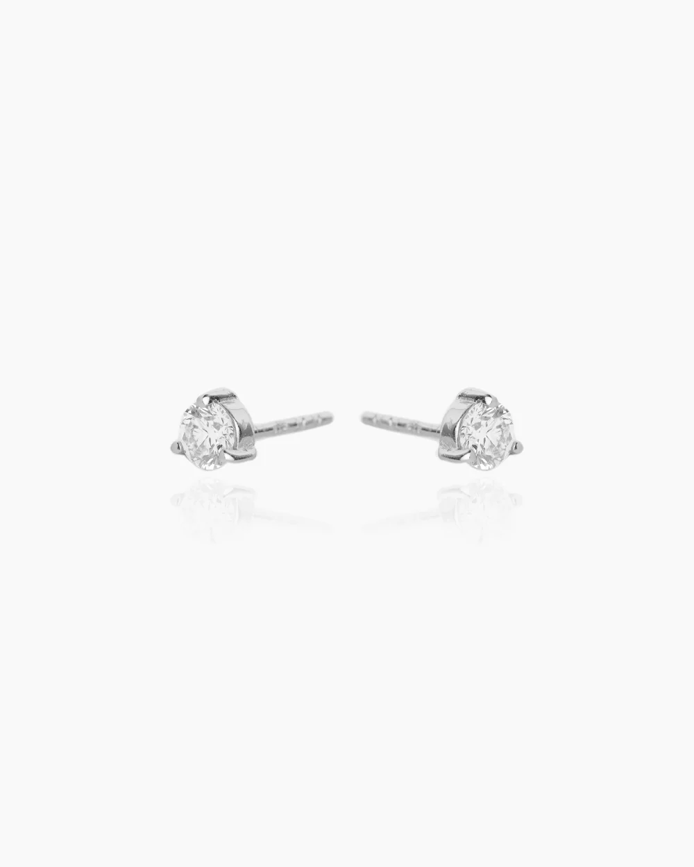 Linda Lab Grown Diamond Silver Studs
