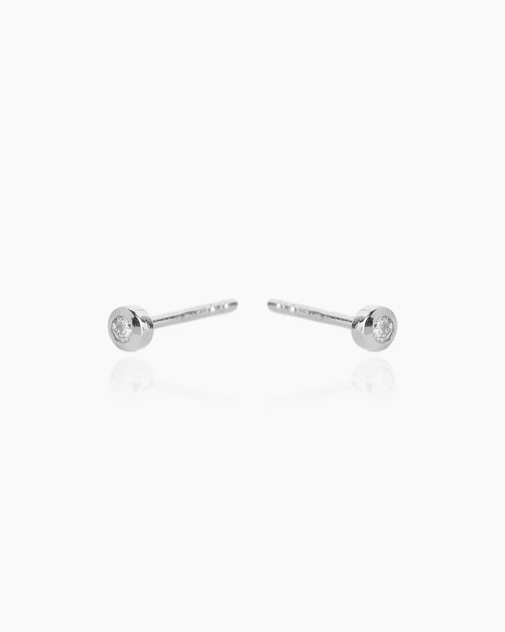 Livi Lab Grown Diamond Silver Studs