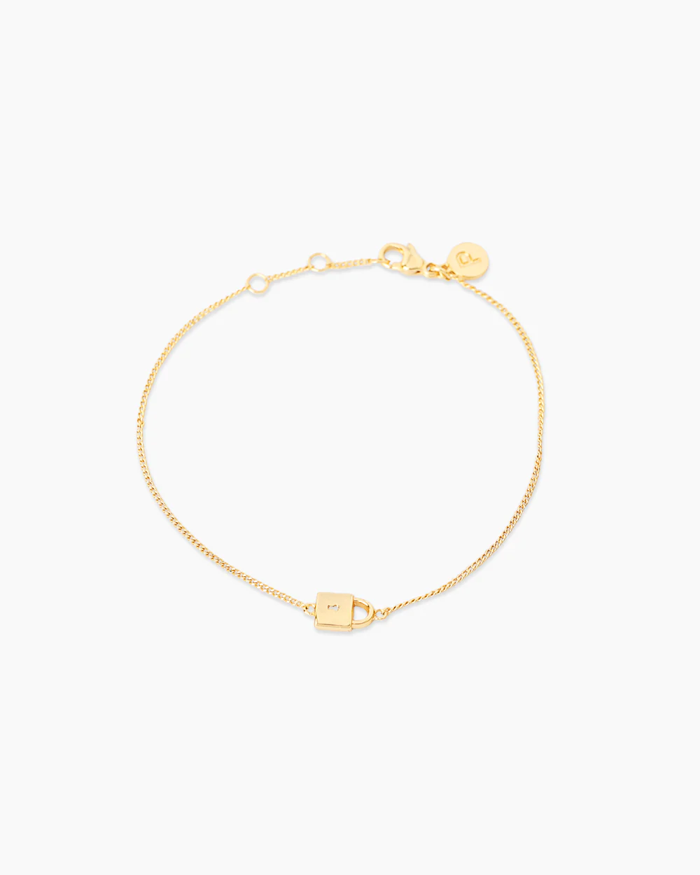 Lock and Key Gold Bracelet Set - Image 3