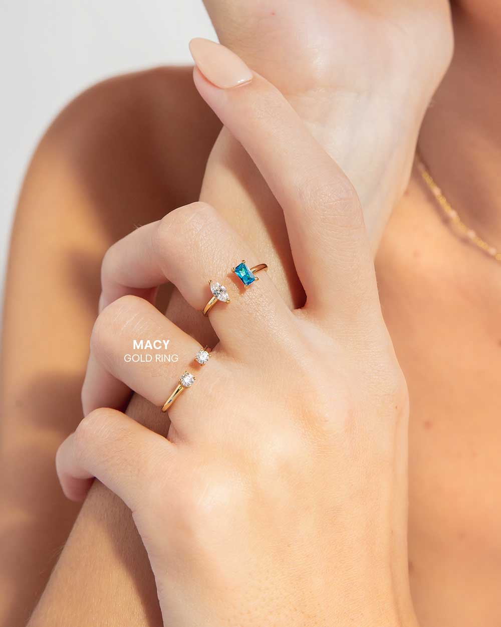 Macy Gold Ring - Image 3