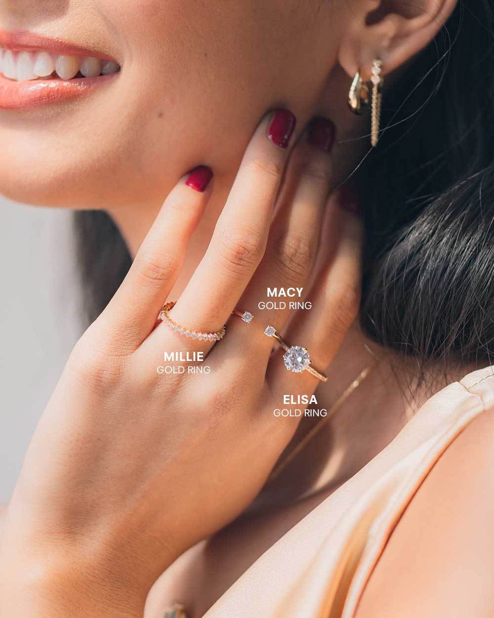 Macy Gold Ring - Image 4