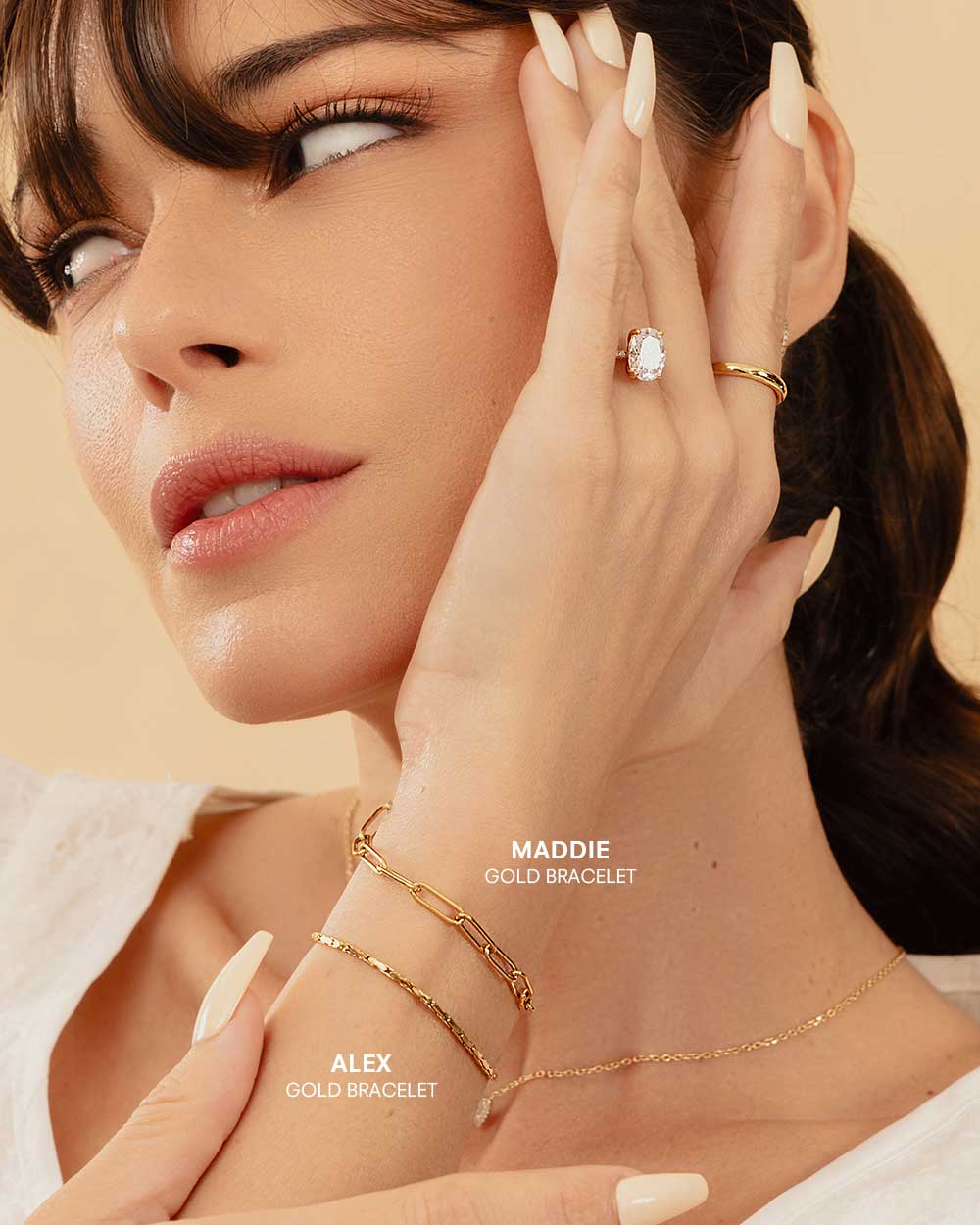 Maddie Gold Bracelet - Image 2