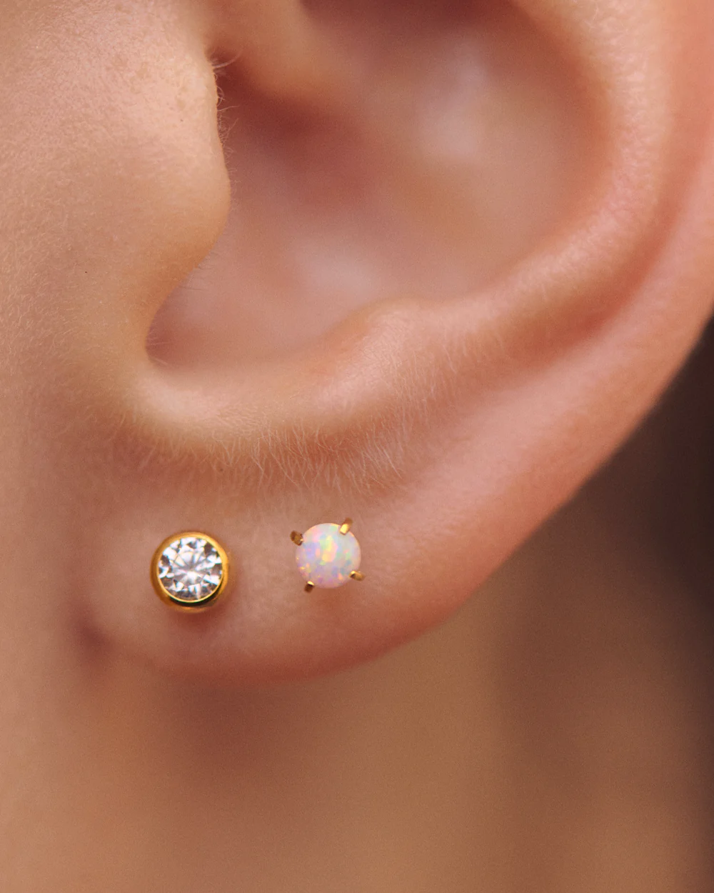Max Gold Flatback Stud - Image 3