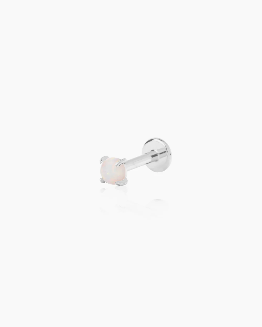 Mel Silver Flatback Stud