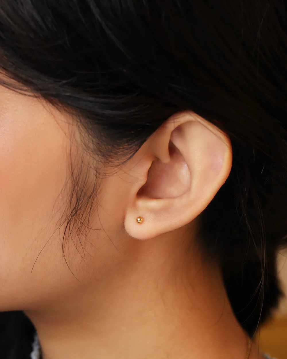 Mon Gold Flatback Stud - Image 3