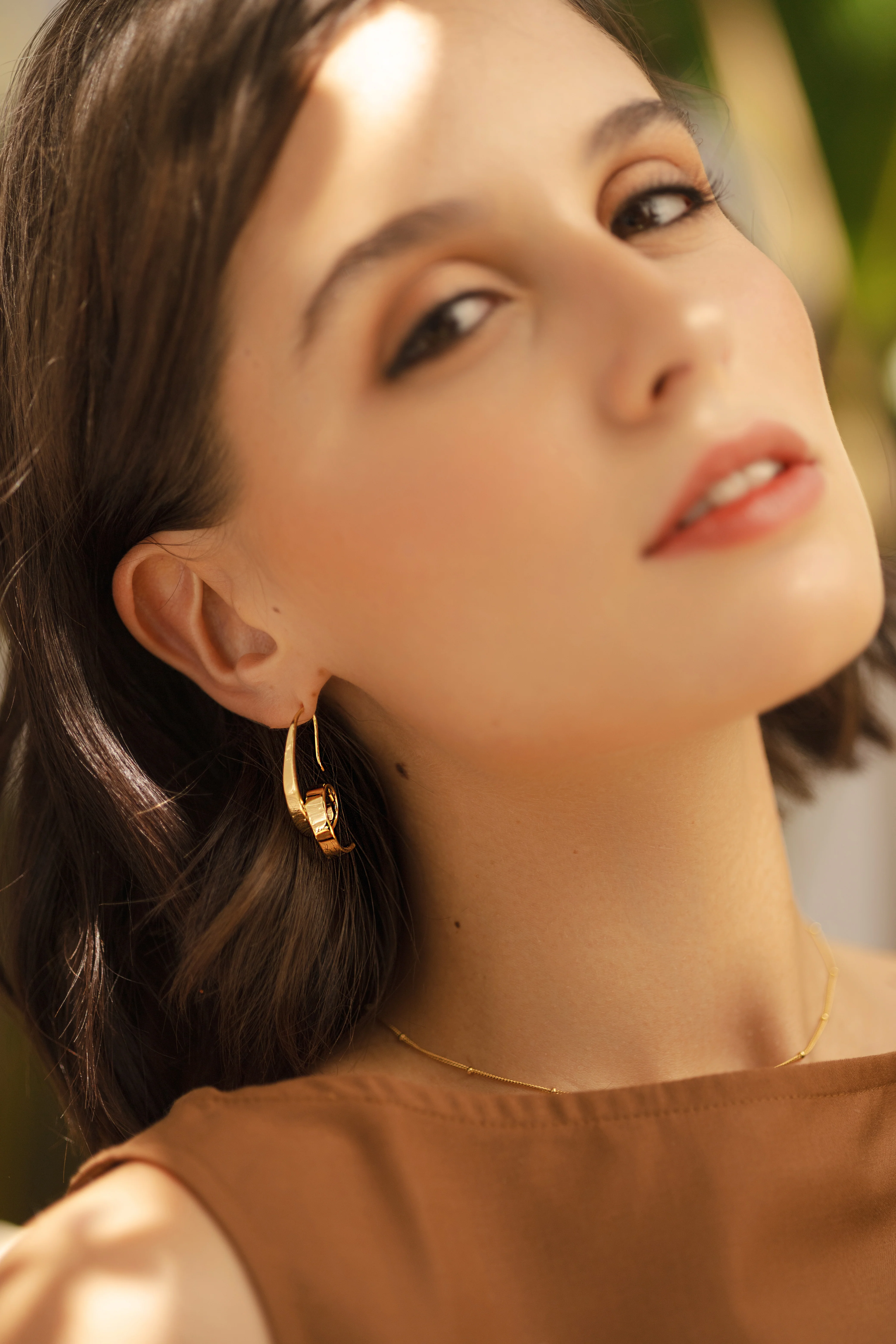 Monique Gold Studs - Image 2