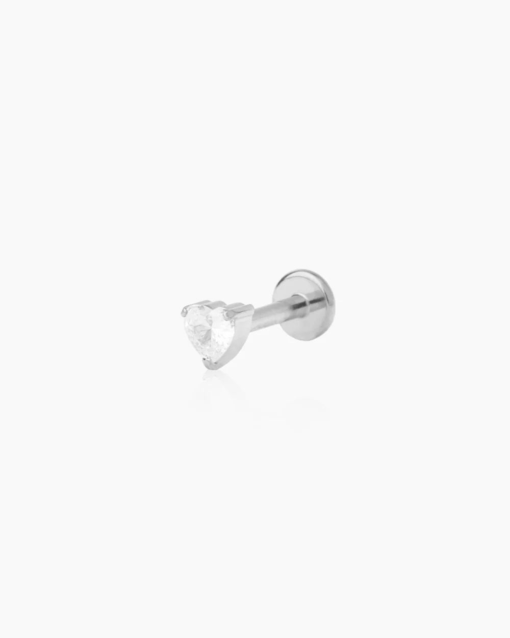 Nic Silver Flatback Stud