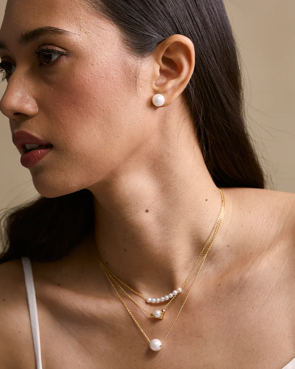 Paula Gold Studs - Image 3