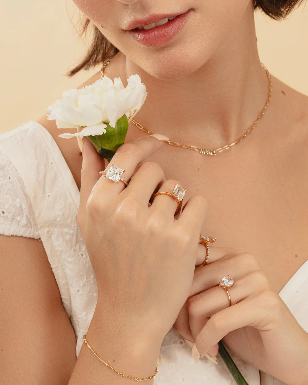 Philippa Gold Ring - Image 3