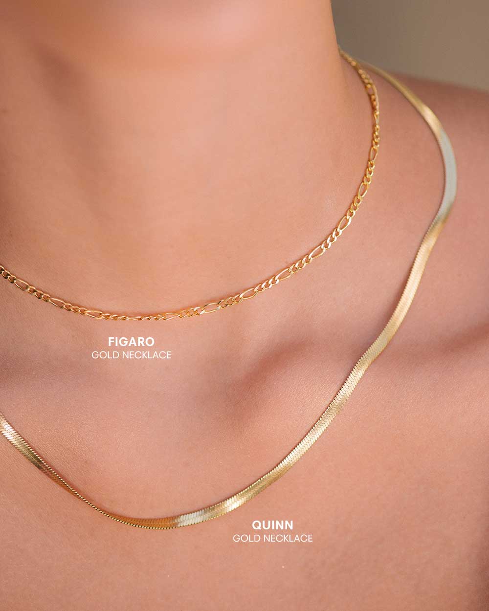 Quinn Gold Necklace - Image 3
