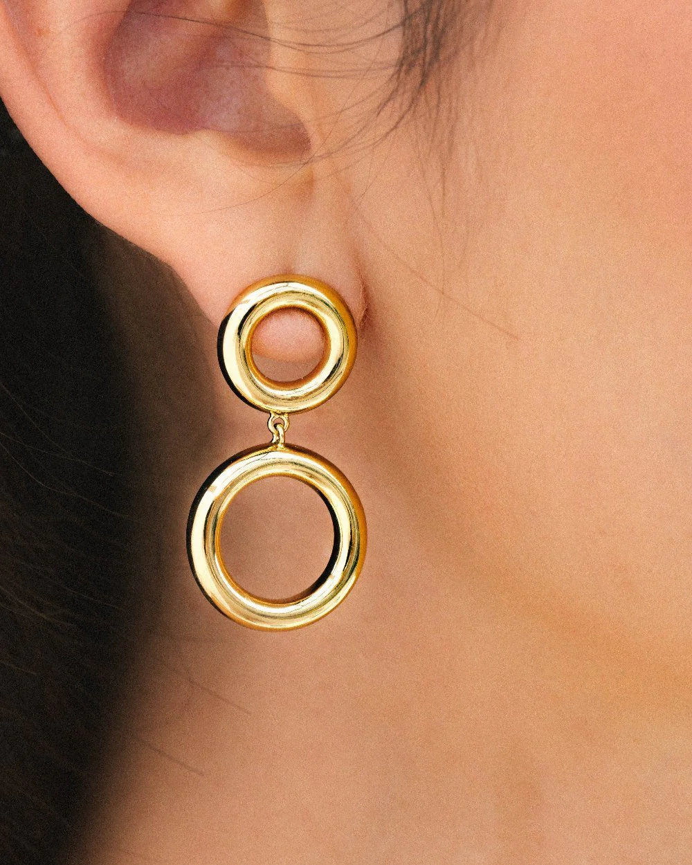 Raine Gold Studs - Image 2