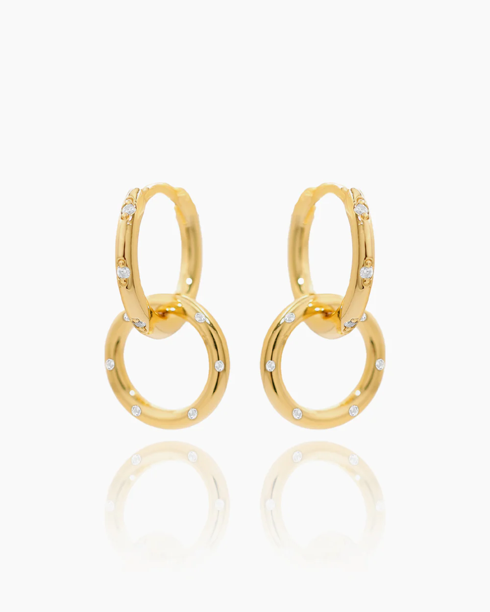 Riana Gold Huggies