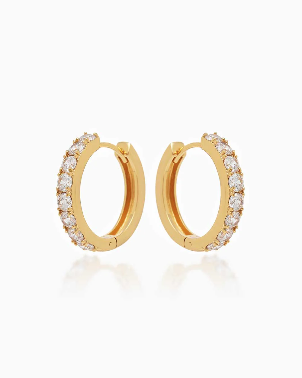 Rizzie Gold Hoops