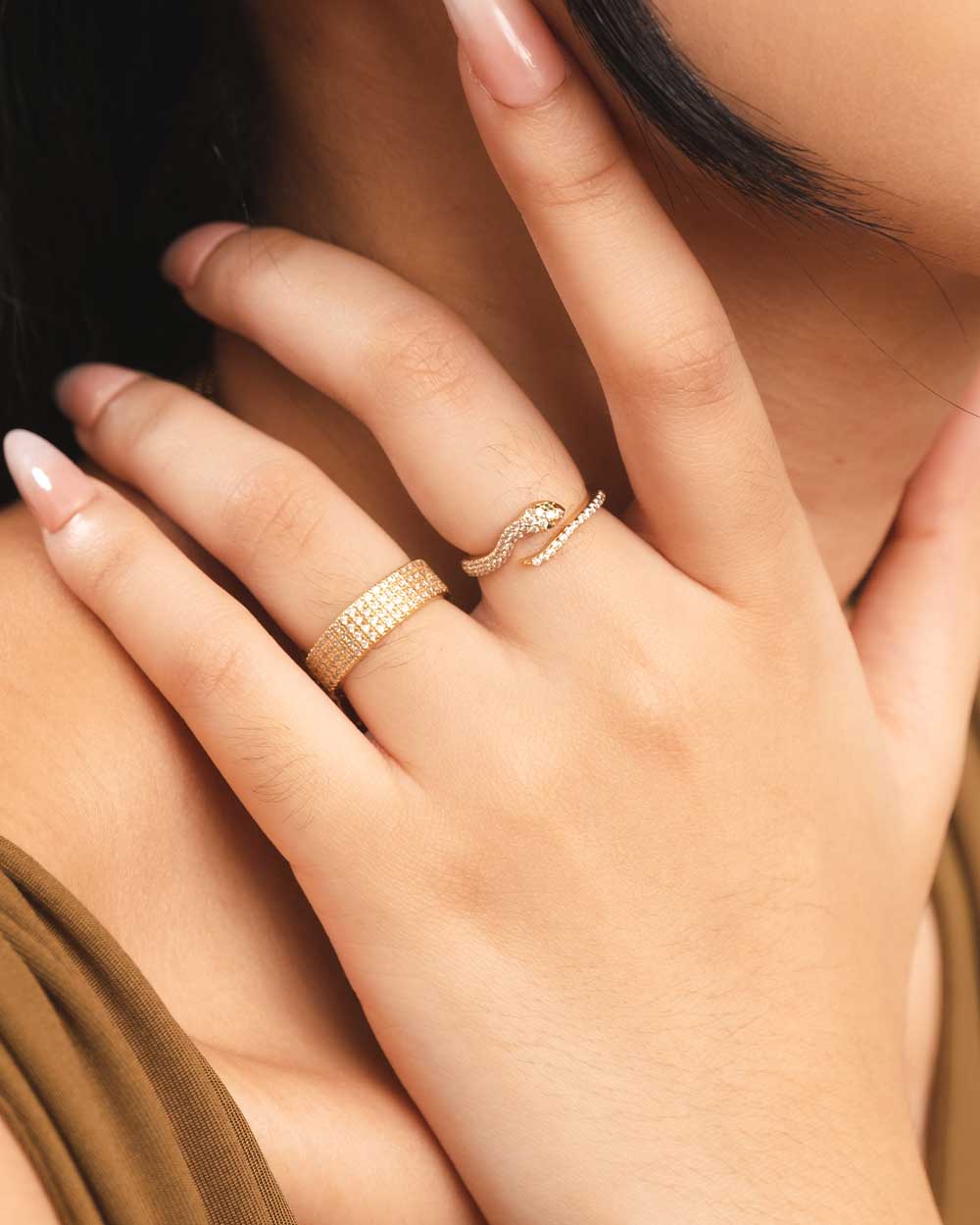 Sabine Gold Ring - Image 3
