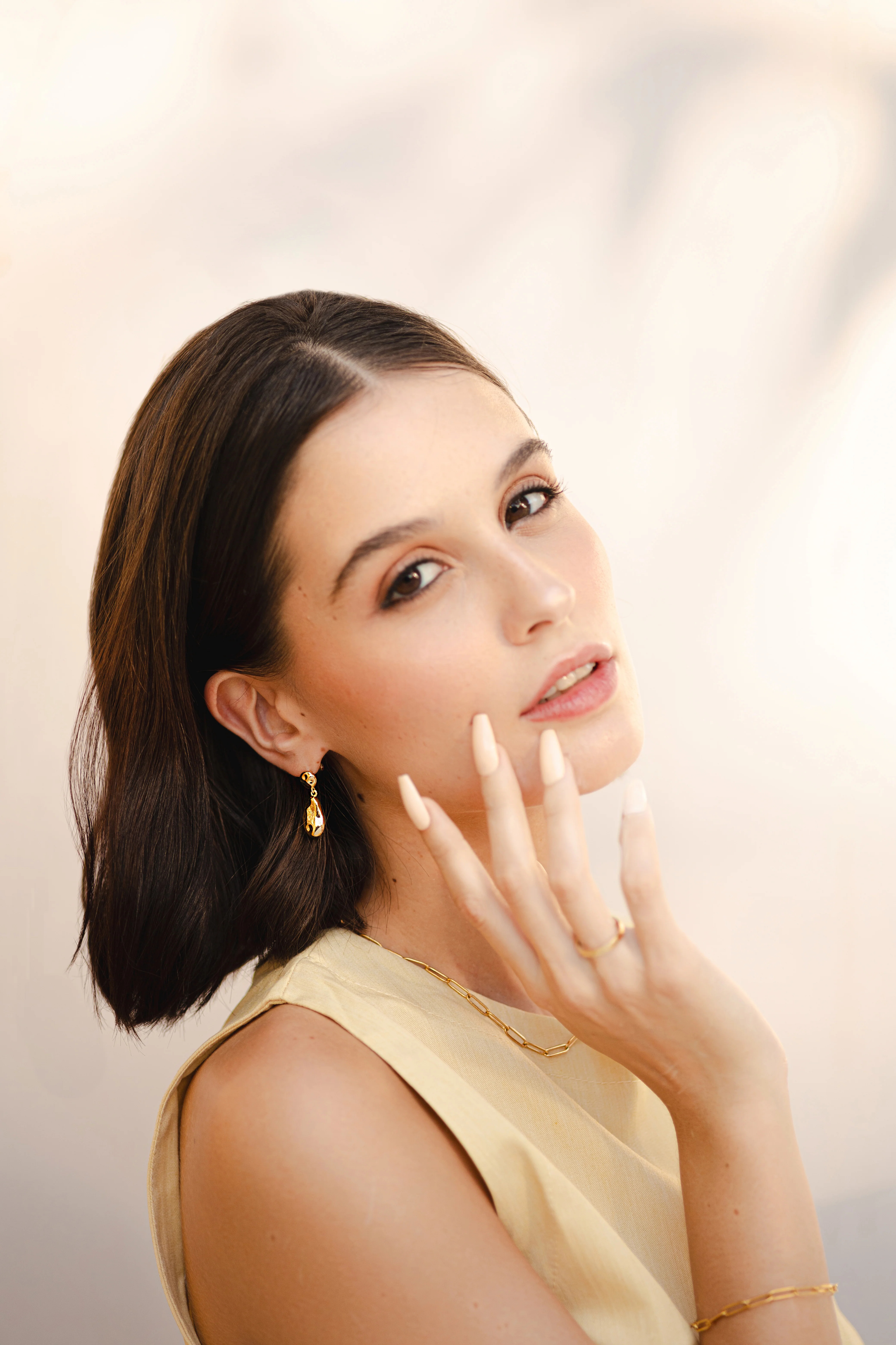 Sadie Gold Studs - Image 4