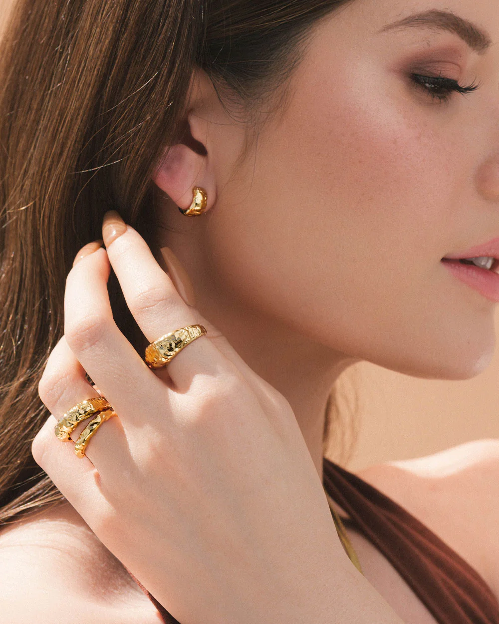 Solana Gold Ring - Image 2