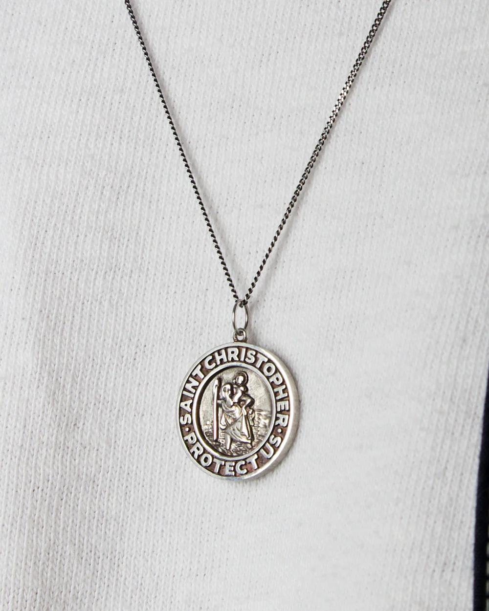 St. Christopher Silver Pendant - Image 5