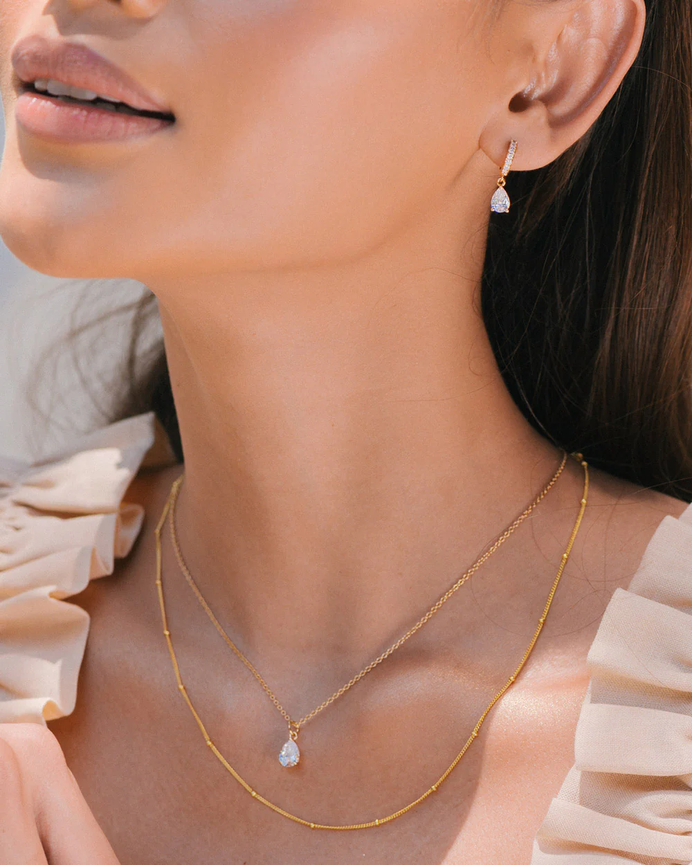 Louisa Gold Necklace - Image 3