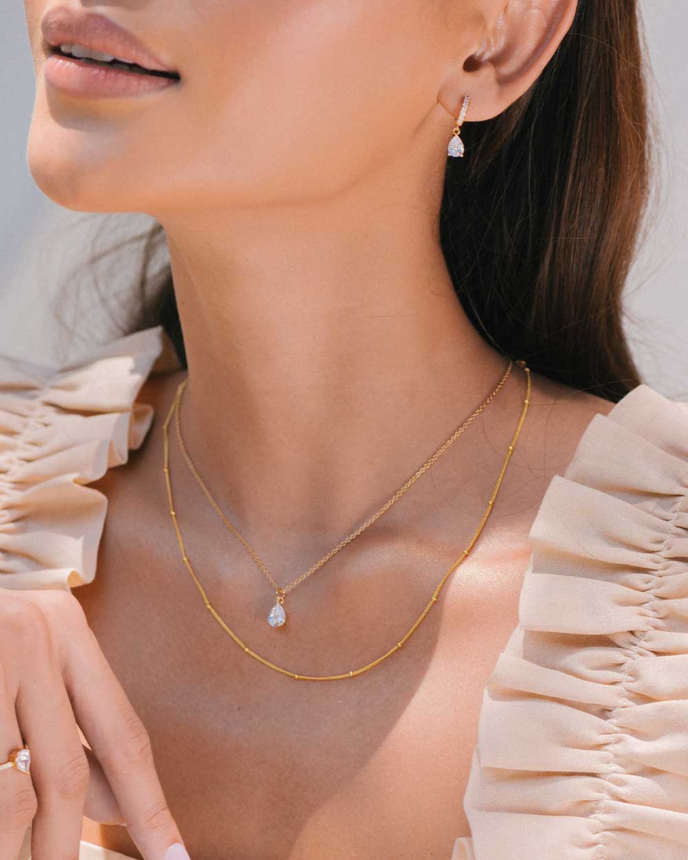 Tasha Gold Necklace - Image 3