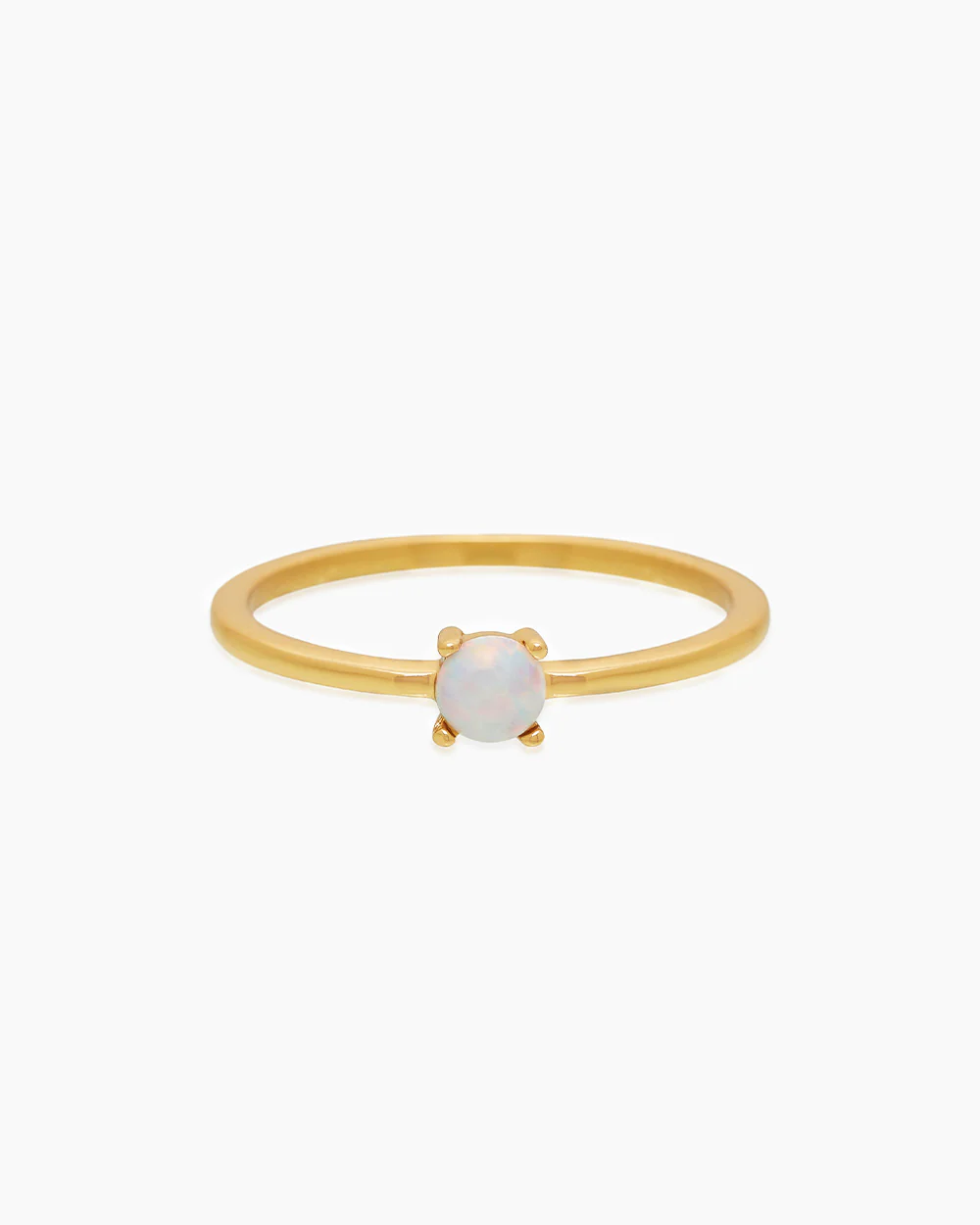 Thea Opal Gold Ring