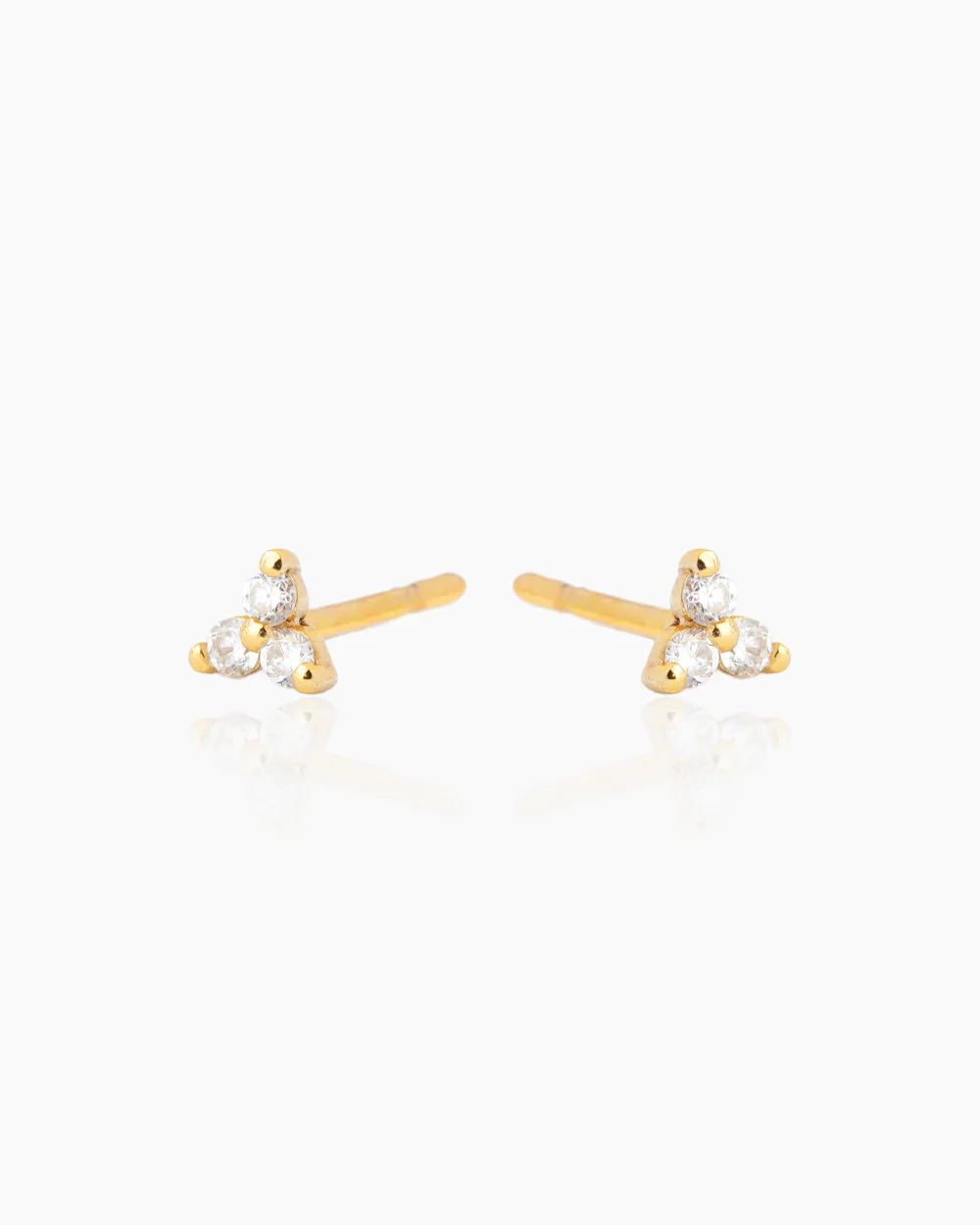 Tia Lab Grown Diamond Gold Studs
