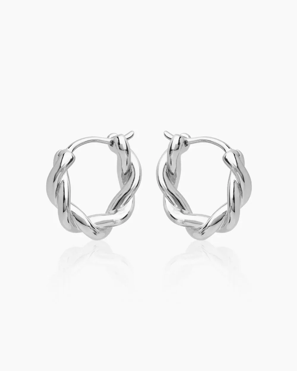Tilda Silver Hoops