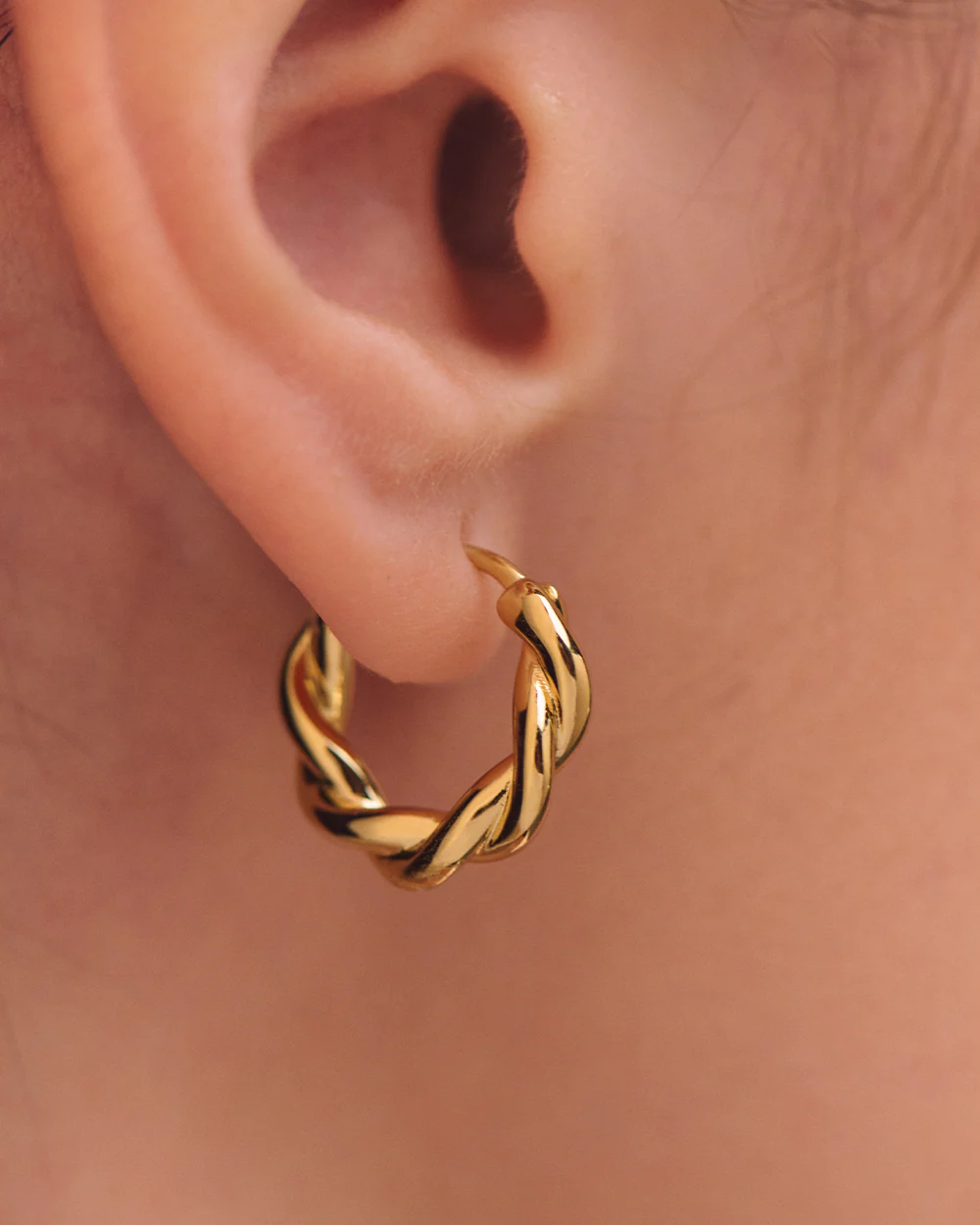 Tilda Silver Hoops - Image 2