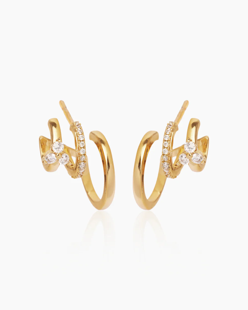 Miranda Gold Hoops