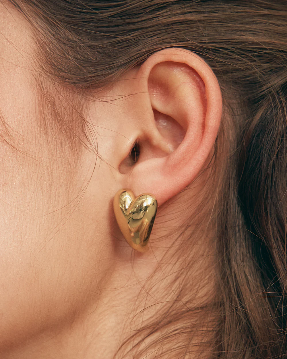 Valentina Gold Studs - Image 4