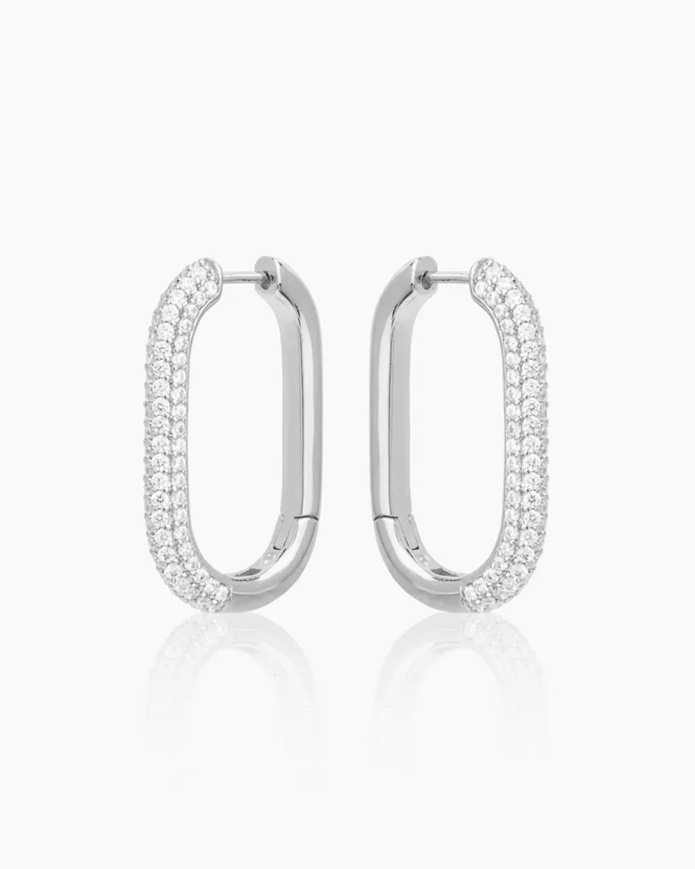 Vania Silver Hoops