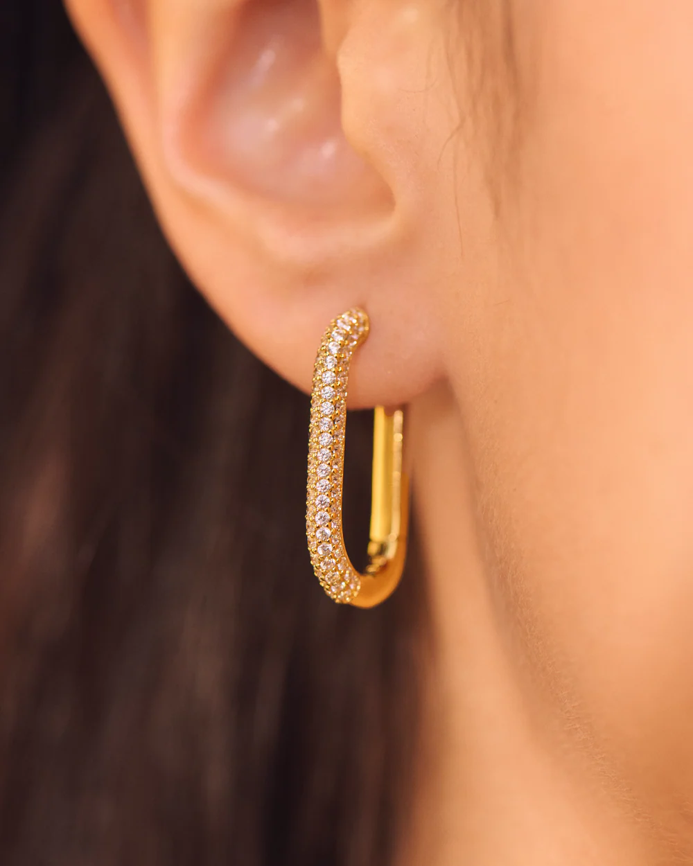 Vania Silver Hoops - Image 2