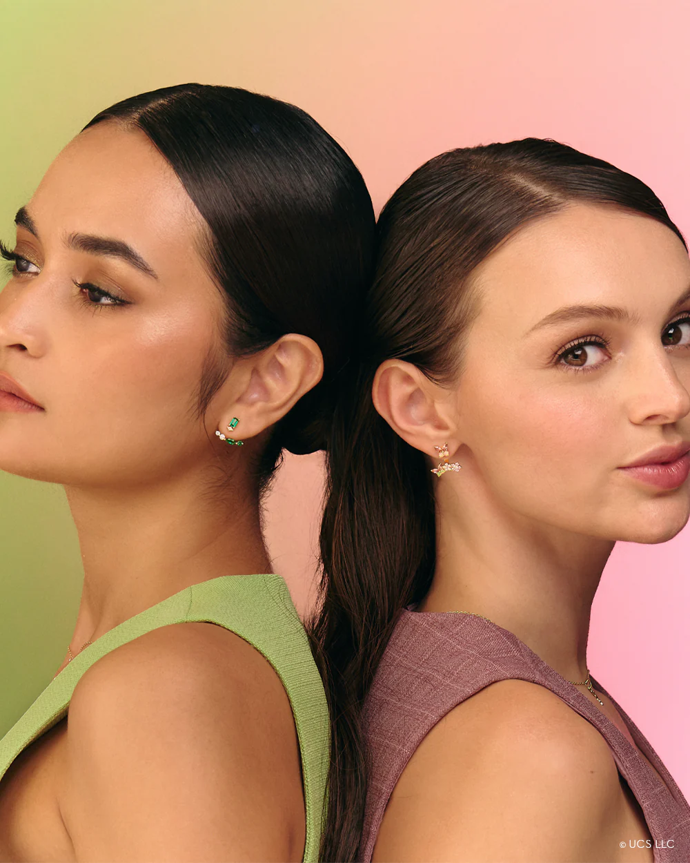 Wicked x Penny Pairs Elphaba Gold Ear Jacket - Image 4