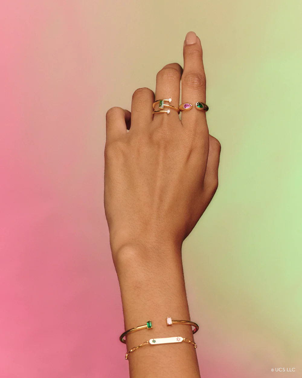 Wicked x Penny Pairs Duet Gold Ring - Image 4