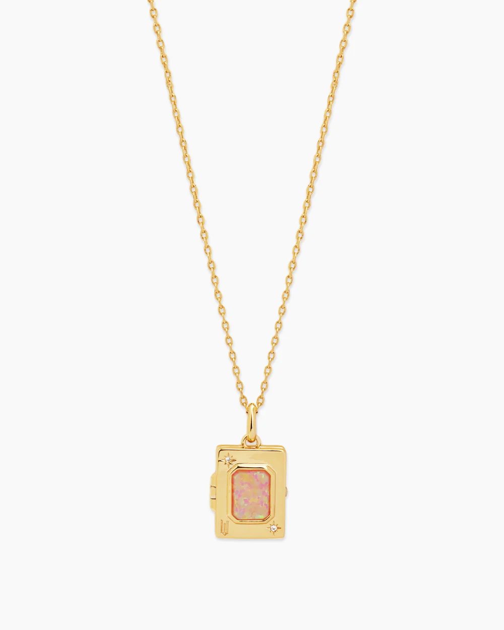 Wicked x Penny Pairs Ozdust Gold Locket Necklace - Image 3