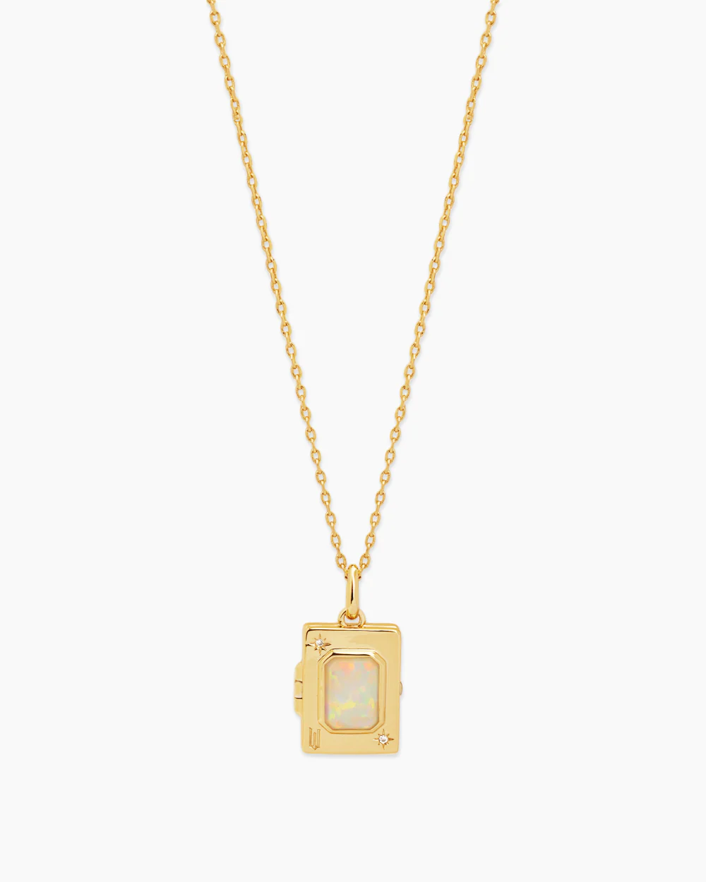 Wicked x Penny Pairs Ozdust Gold Locket Necklace - Image 5