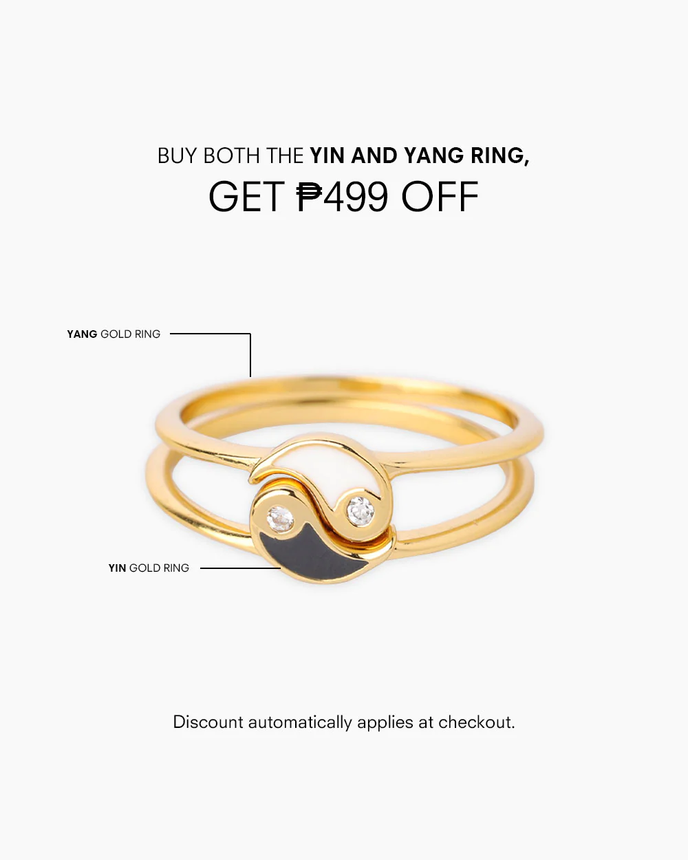 Yin Gold Ring - Image 3