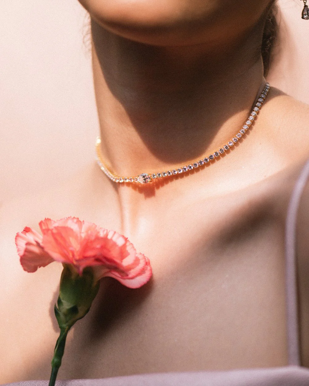 Yvonne Silver Necklace - Image 2