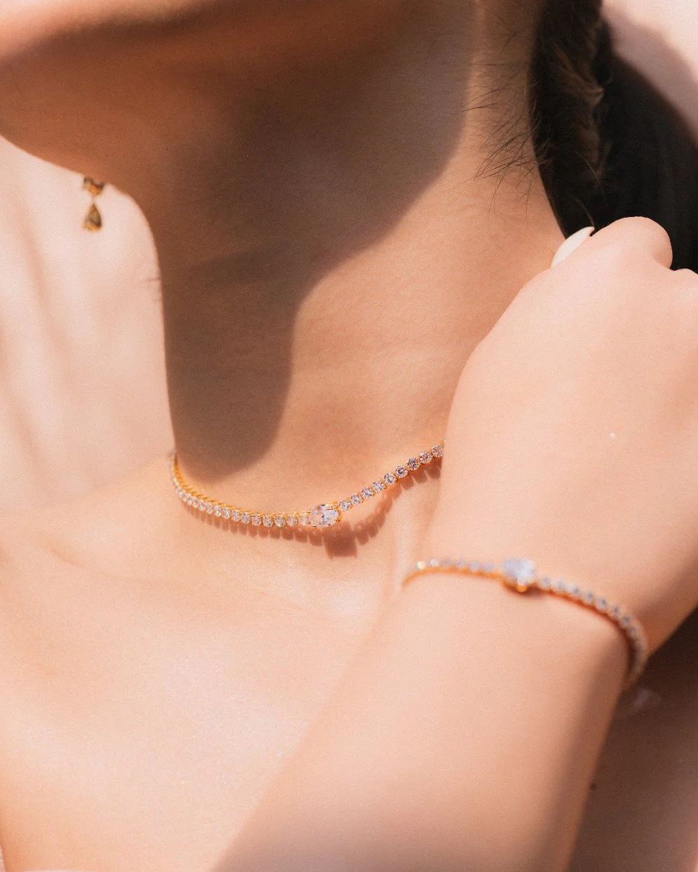 Yvonne Silver Necklace - Image 3